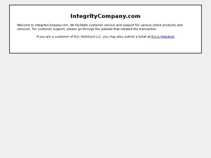 www.integritycompany.com