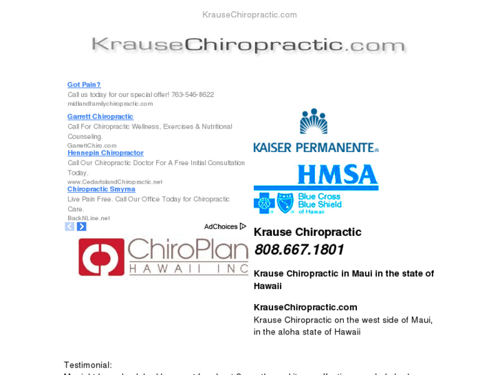 www.krausechiropractic.com