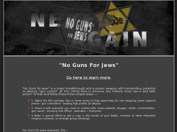 www.nogunsforjews.com