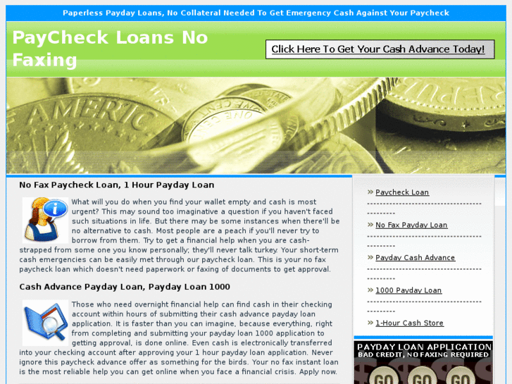 www.paycheckloansnofaxing.org