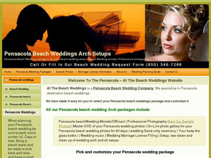 www.pensacolabeachweddings.biz