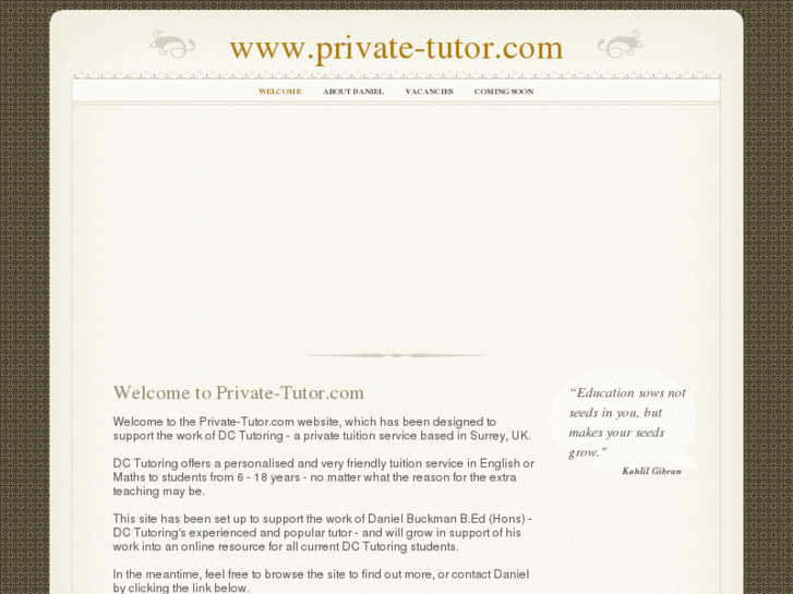 www.private-tutor.com