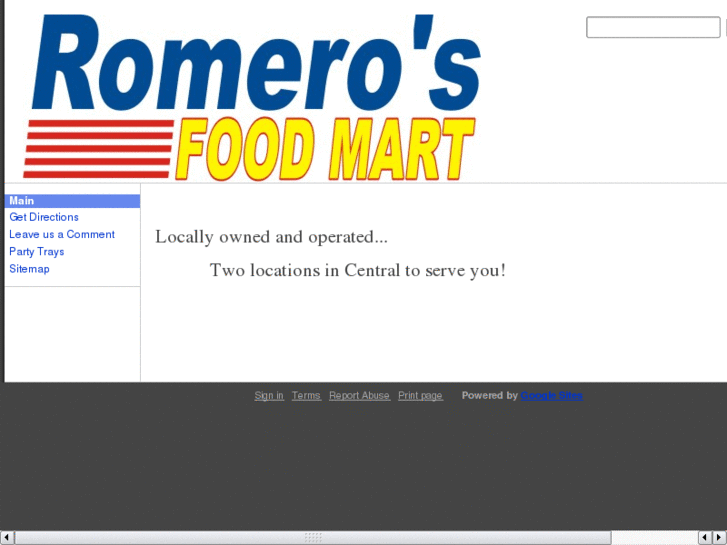 www.romerosfoodmart.com