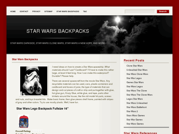 www.starwarsbackpacks.com