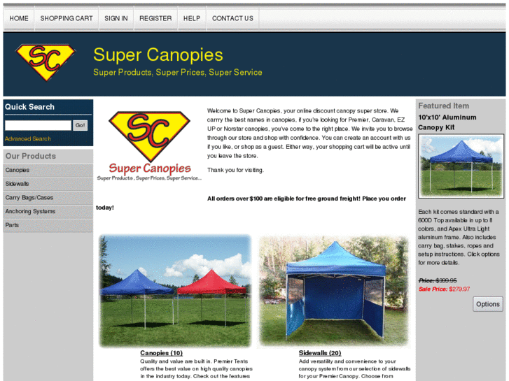 www.supercanopies.com