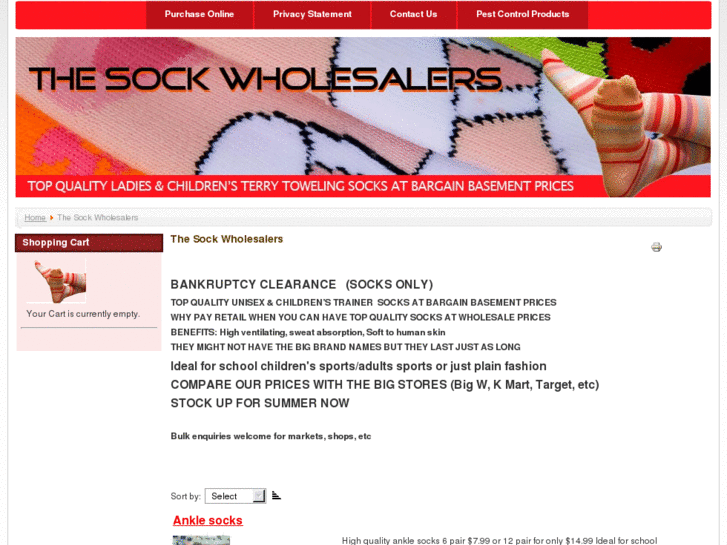 www.thesockwholesalers.com