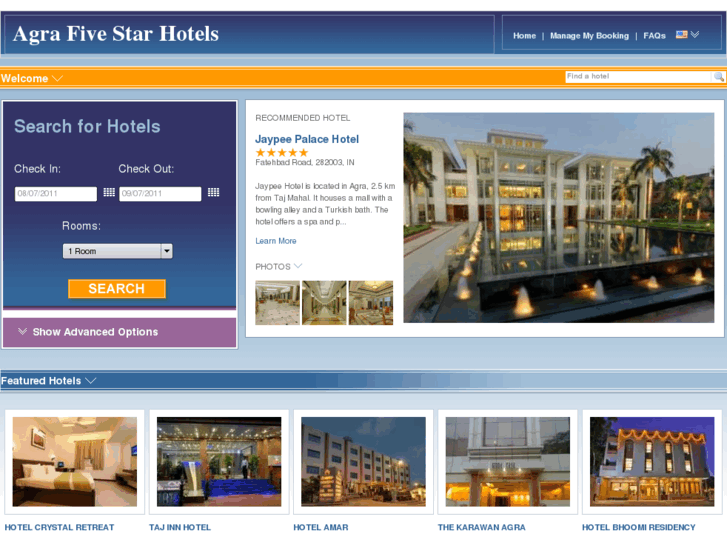 www.agrafivestarhotels.com