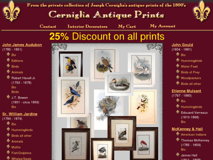 www.cernigliaantiqueprints.com