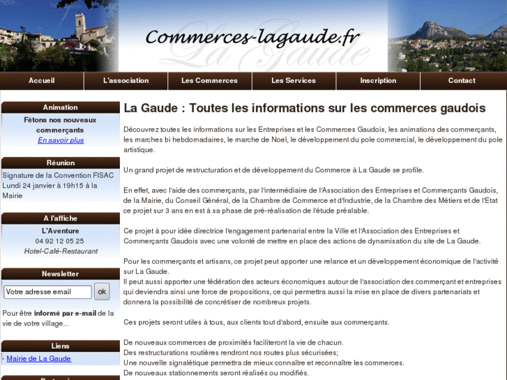 www.commerces-lagaude.fr