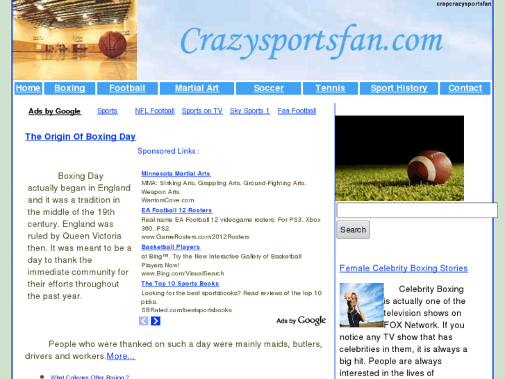 www.crazysportsfan.com