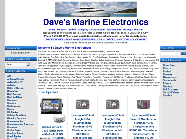 www.davesmarineelectronics.com