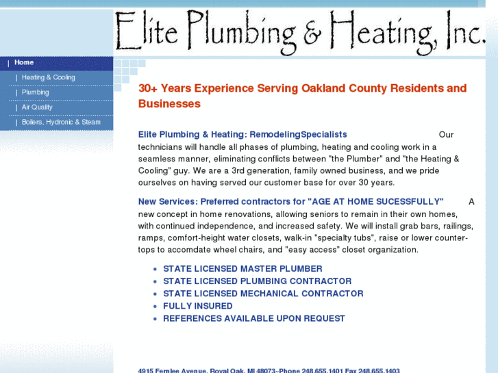 www.eliteplumbingandheating.com