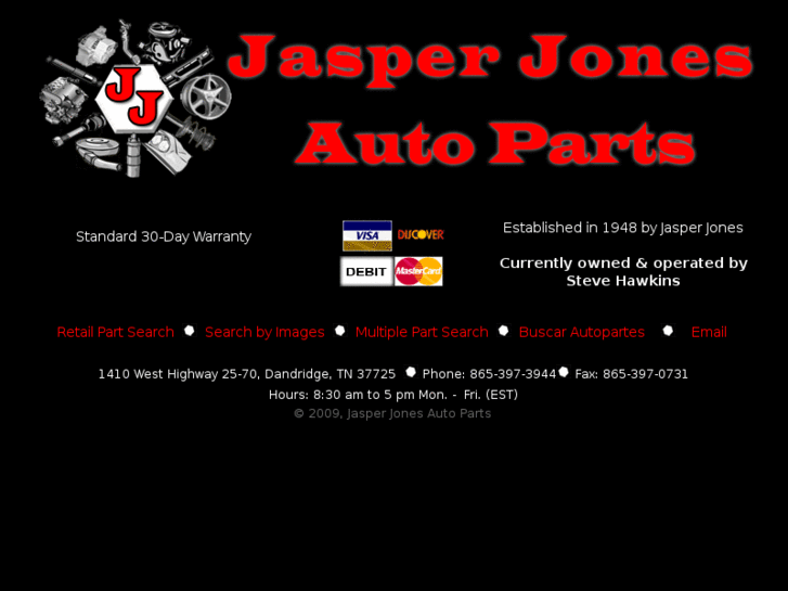 www.jasperjonesautoparts.com