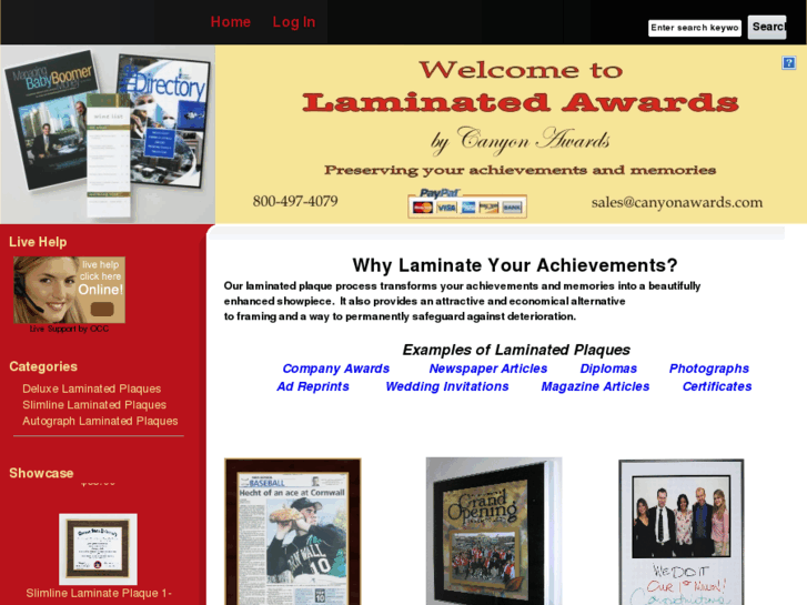 www.laminatedawards.com