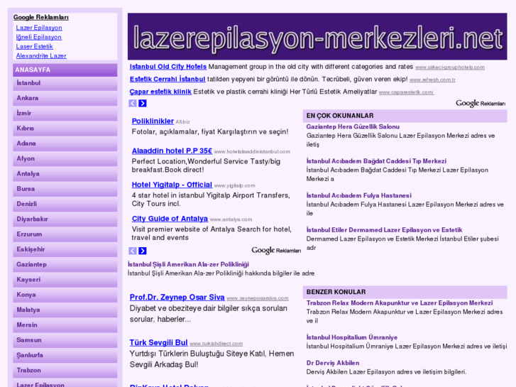 www.lazerepilasyon-merkezleri.net