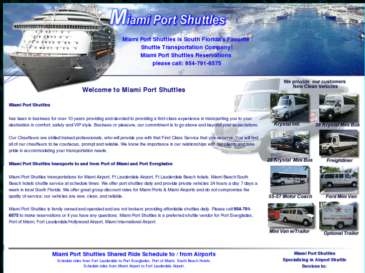 www.miamiportshuttles.com