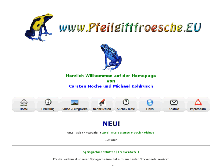 www.pfeilgiftfroesche.eu