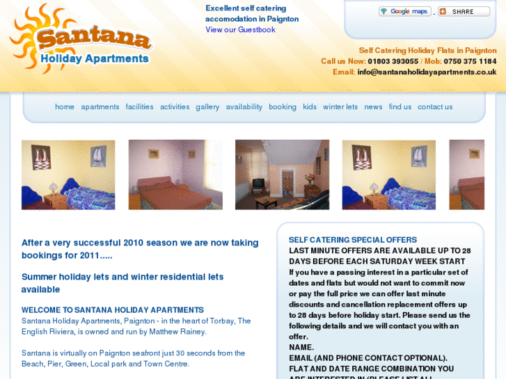 www.santanaholidayapartments.co.uk