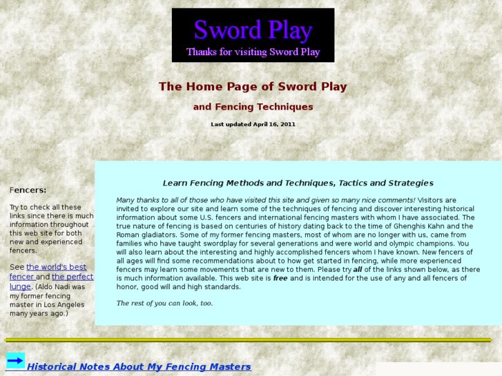 www.sword-play.net