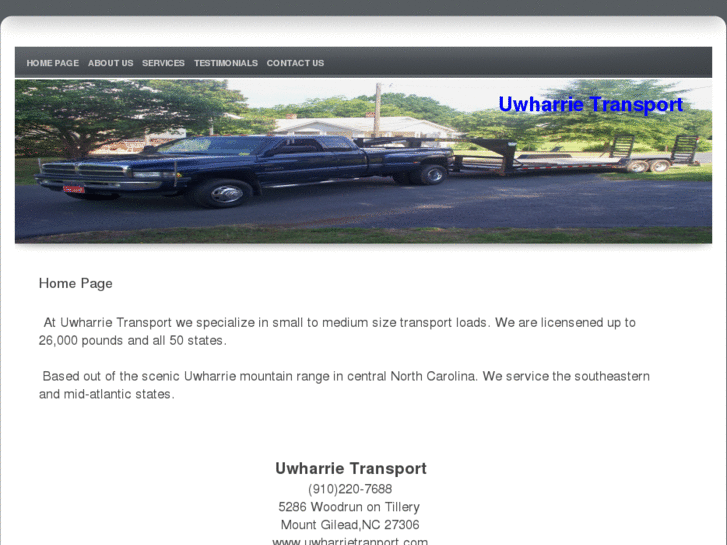 www.uwharrietransport.com