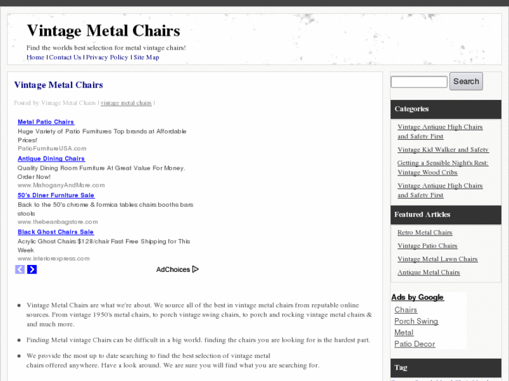 www.vintagemetalchairs.com