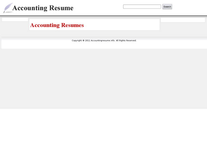 www.accountingresume.info