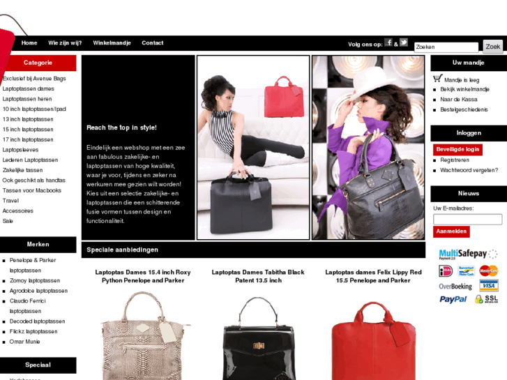 www.avenuebags.com