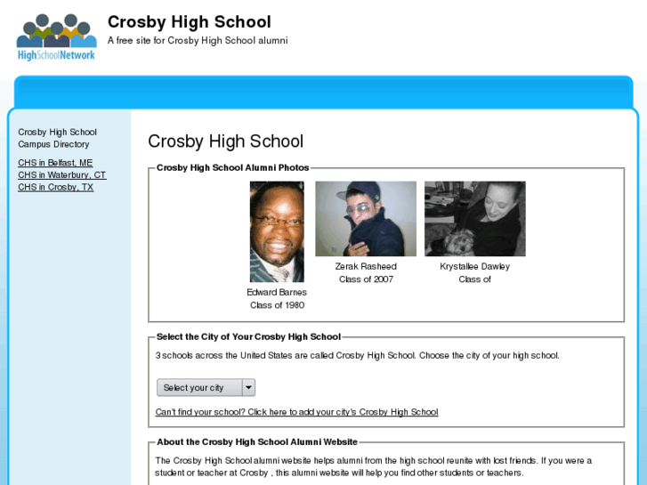 www.crosbyhighschool.net