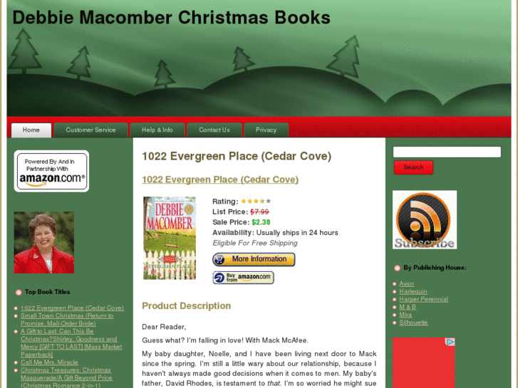 www.debbiemacomberchristmasbooks.com