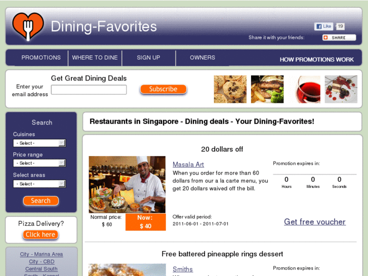 www.dining-favourites.com