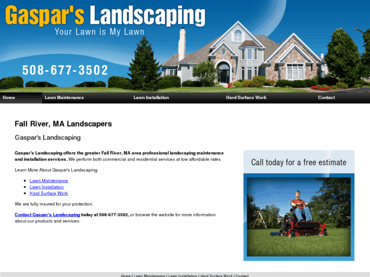 www.gasparslandscaping.com