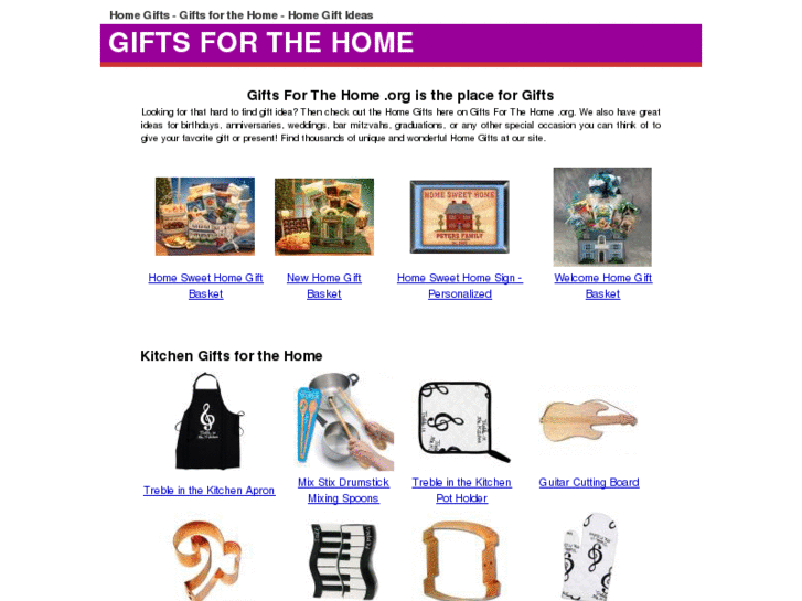 www.giftsforthehome.org