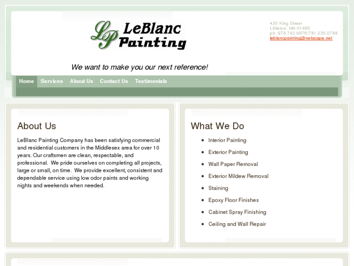 www.leblancpainting.com