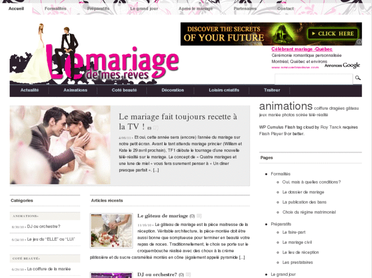 www.lemariagedemesreves.com