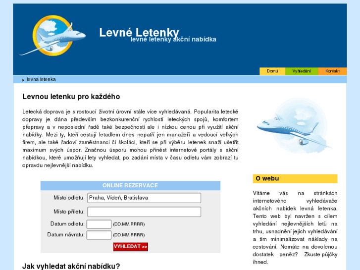 www.levnaletenka.com