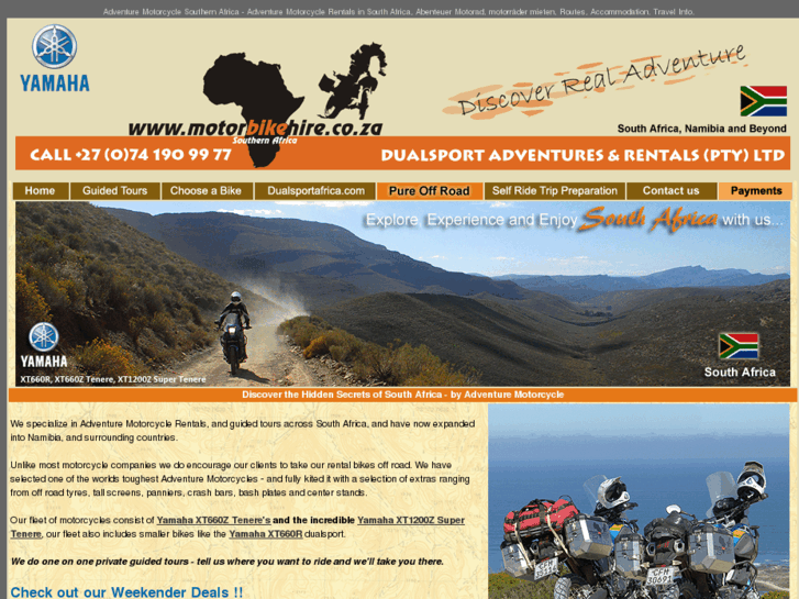 www.motorbikehire.co.za