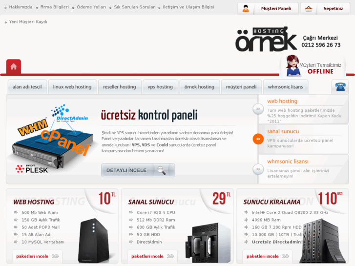 www.ornekhosting.com