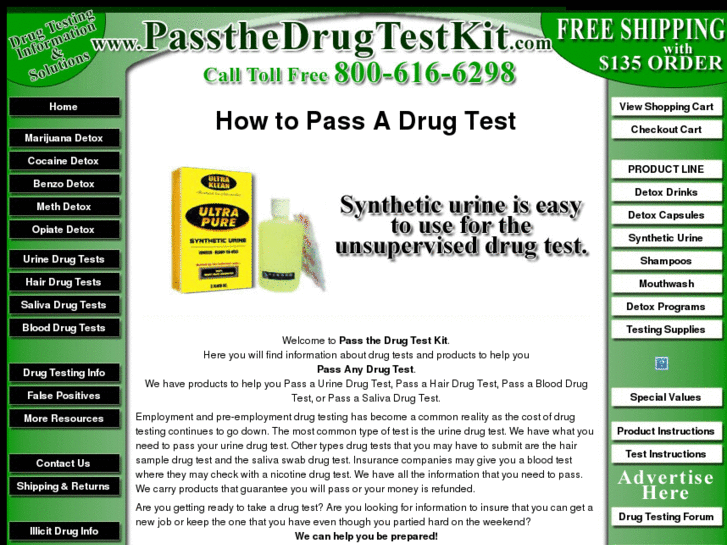 www.passthedrugtestkit.com