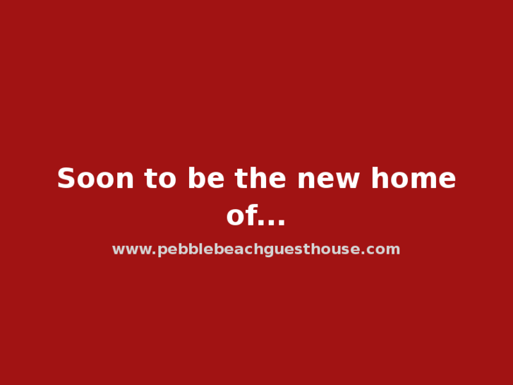 www.pebblebeachguesthouse.com