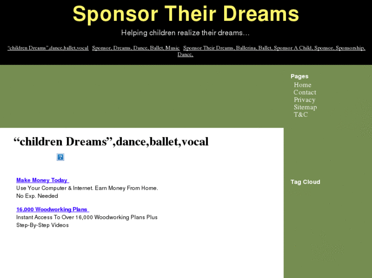 www.sponsortheirdreams.com