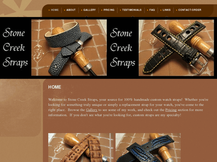 www.stonecreekleather.com