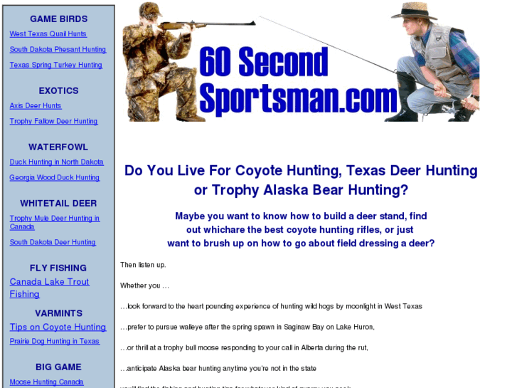 www.60secondsportsman.com