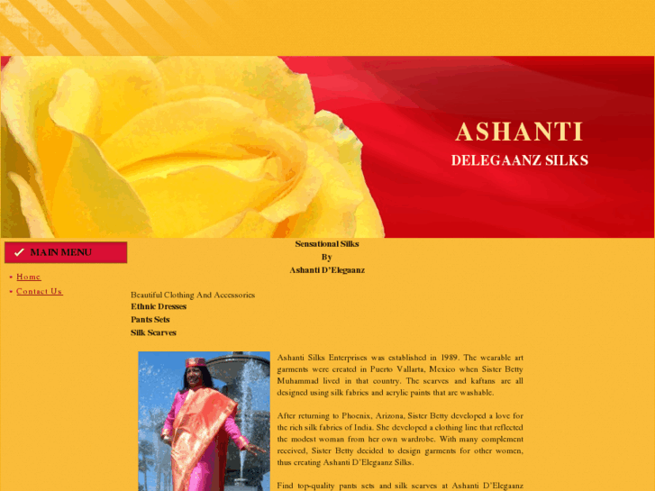 www.ashantidelegaanzsilks.com