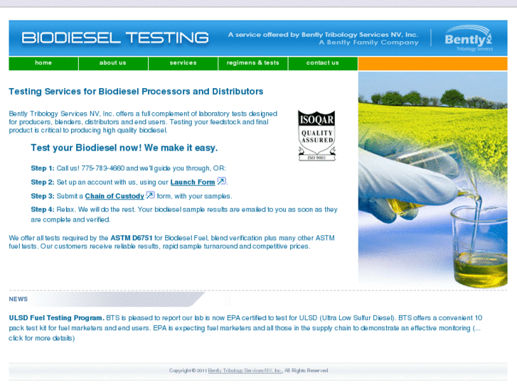 www.biodieseltesting.biz