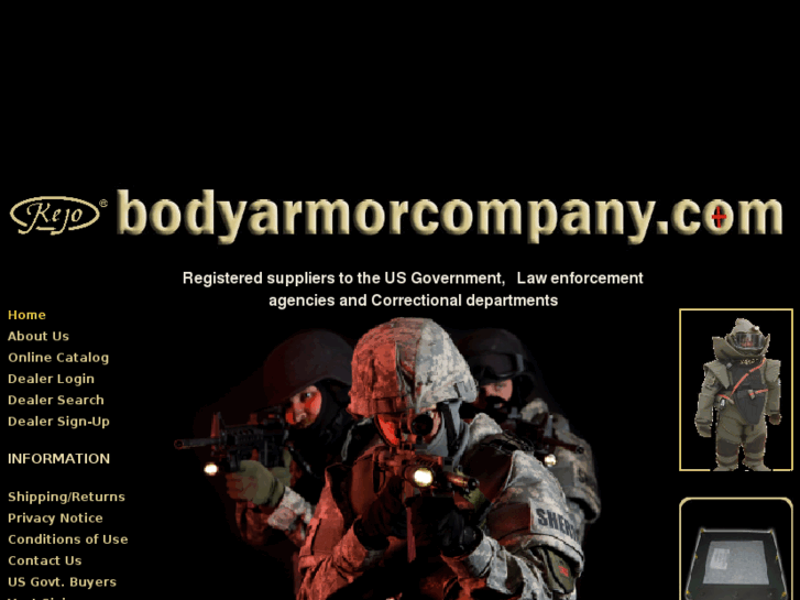 www.bodyarmorcompany.com