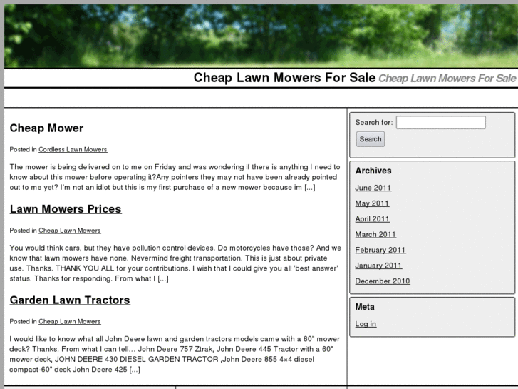 www.cheaplawnmowersforsale.info