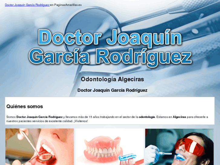 www.clinicadentaldoctorjoaquingarcia.es