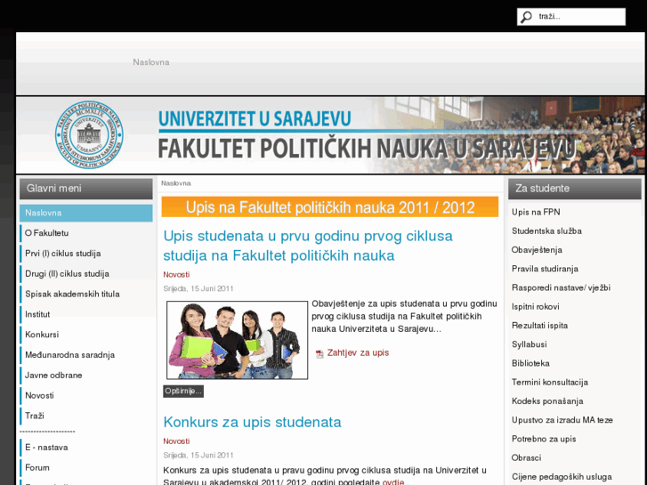 www.fpn.unsa.ba