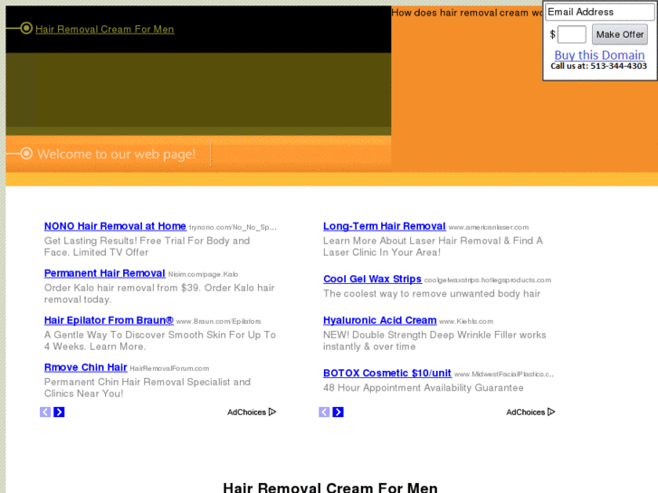 www.hairremovalcreamformen.com