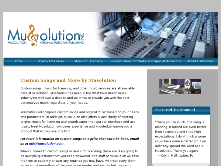 www.musolution.net